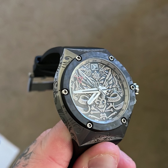 Franck Dubarry automatic watch GMT - Picture 8 of 9